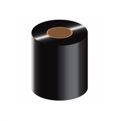 Лента красящая (риббон) 80мм/300м/25,4мм WAX (воск)